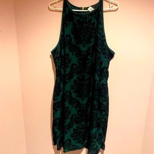 B. Smart | Dresses | B Smart Velvet Emerald Dress | Poshmark